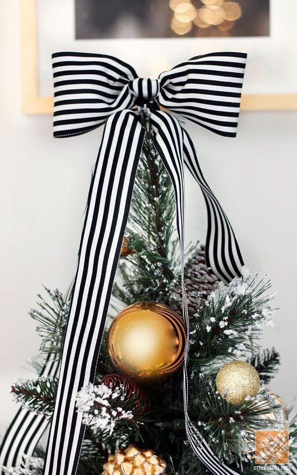 Η πιο πρωτότυπη, minimal χριστουγεννιάτικη διακόσμηση:Black & white 