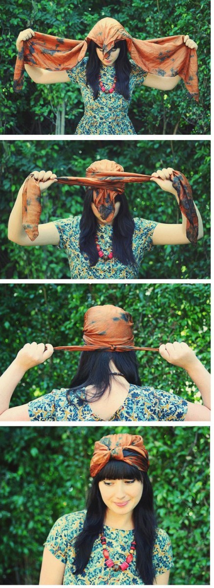 Μαντήλια στο κεφάλι: Δες πώς θ΄αποκτήσεις αξεπέραστο στυλ