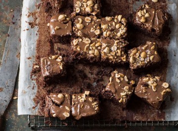 Brownies σοκολάτας με nutella