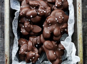 Εύκολη συνταγή για σοκολατάκια με αμύγδαλα με 3 υλικά 