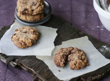 Cookies σοκολάτας (μπισκότα με κομματάκια σοκολάτας)