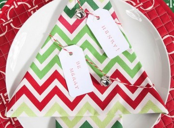 Γιορτινές ιδέες για τις πετσέτες σας!